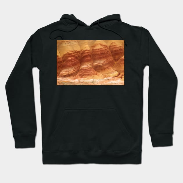 Painted Hills - Up Close And Personal - 4 © Hoodie by PrinceJohn